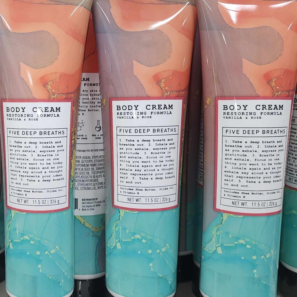 Body Cream - Pink and Blue
